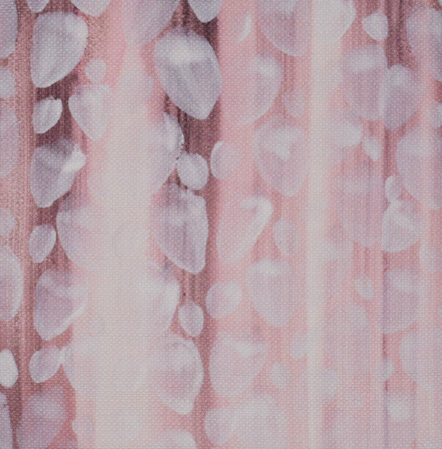 Textured fabric pattern with pink and white tones