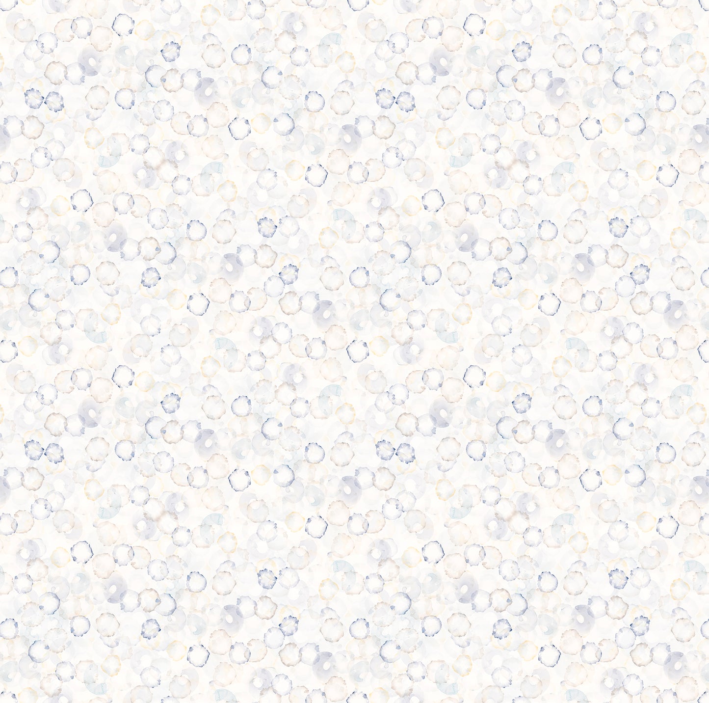 Blue circle pattern on white background