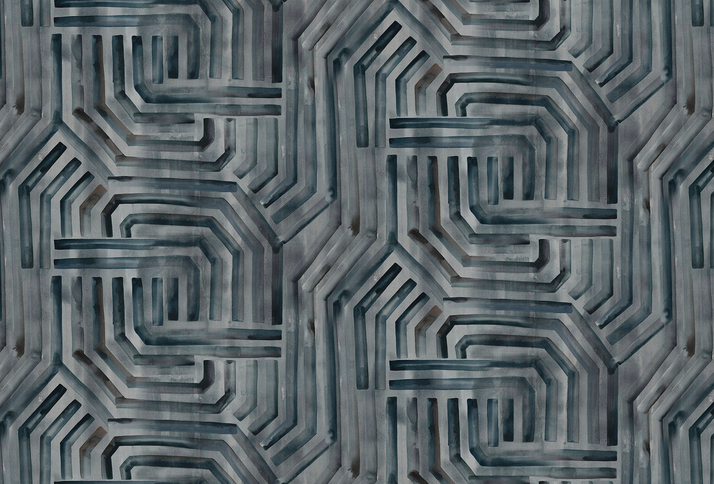 Geometric linear pattern in gray tones