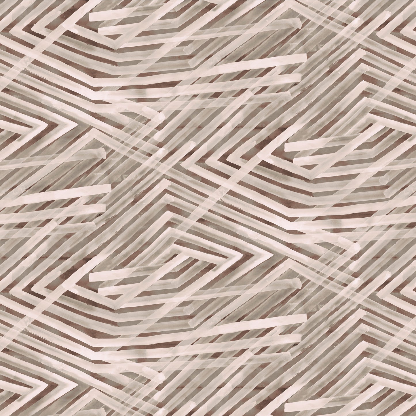 Geometric pattern with lines in beige and brown tones
