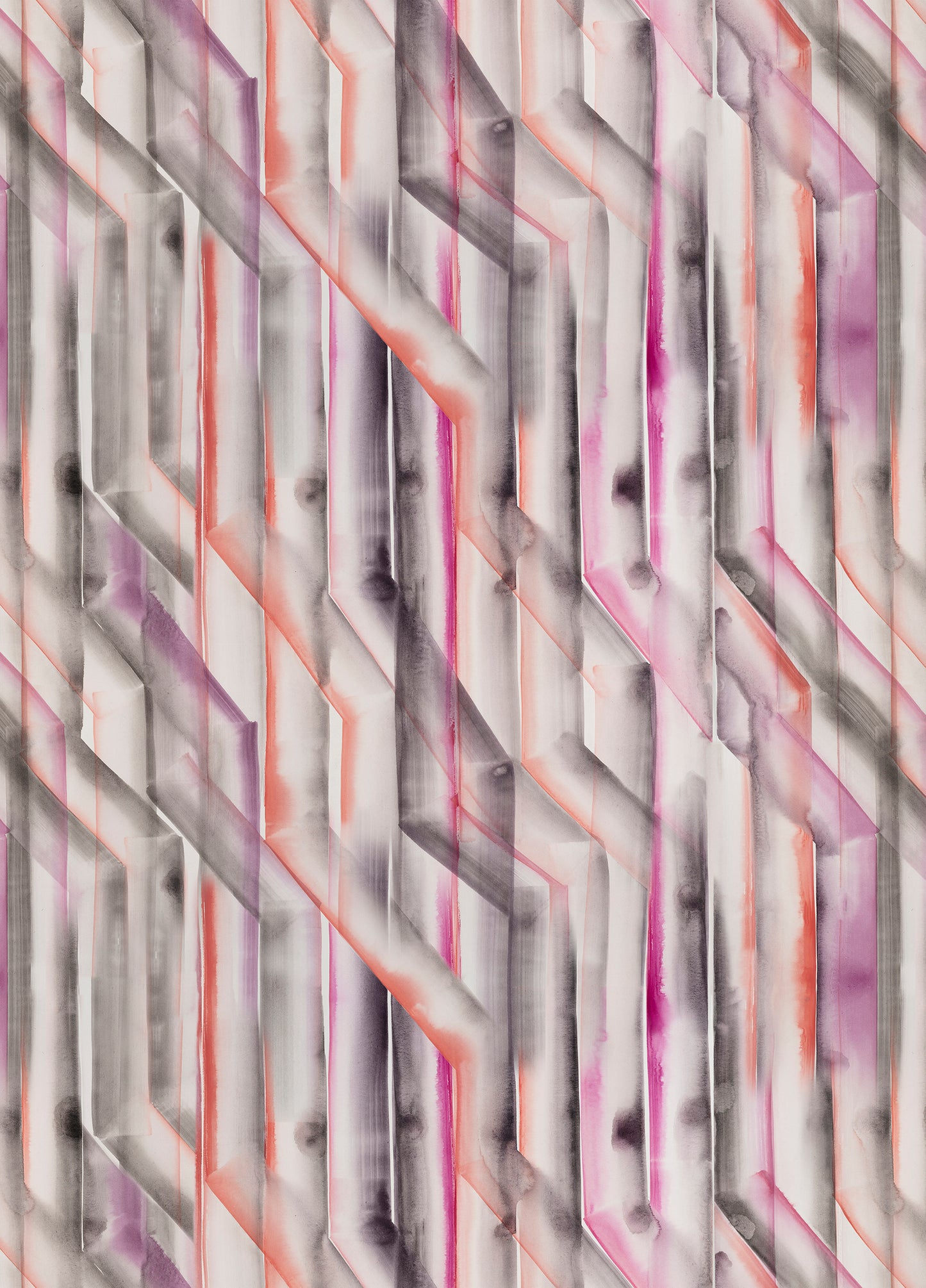 Abstract geometric pattern with pink and gray colors