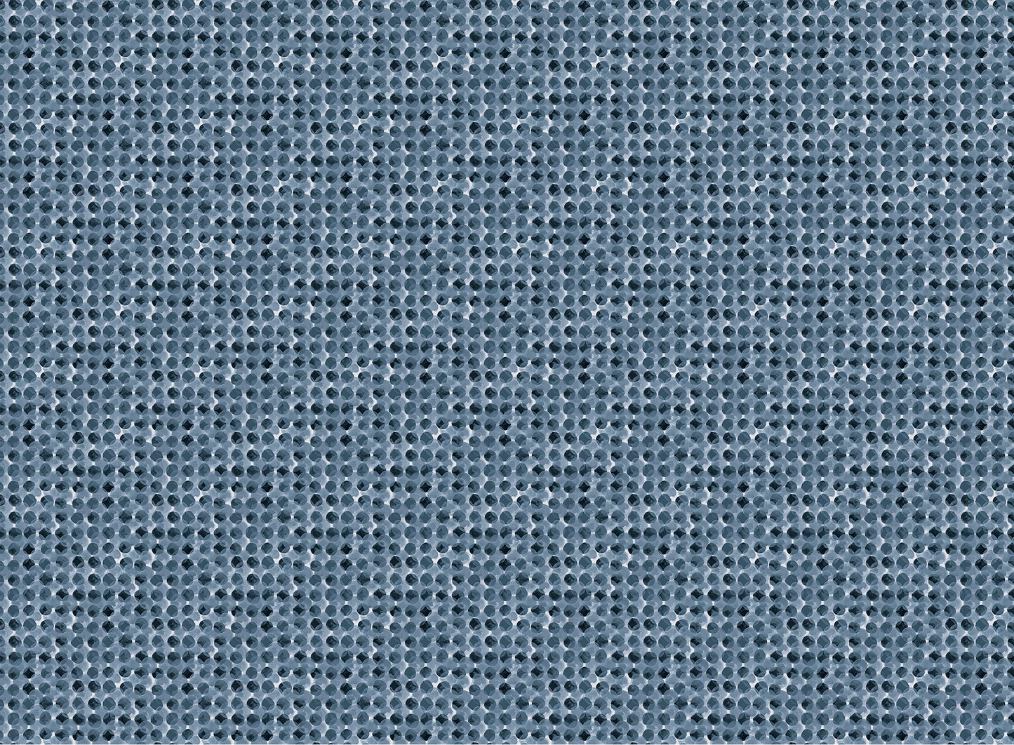 Circle pattern in shades of blue