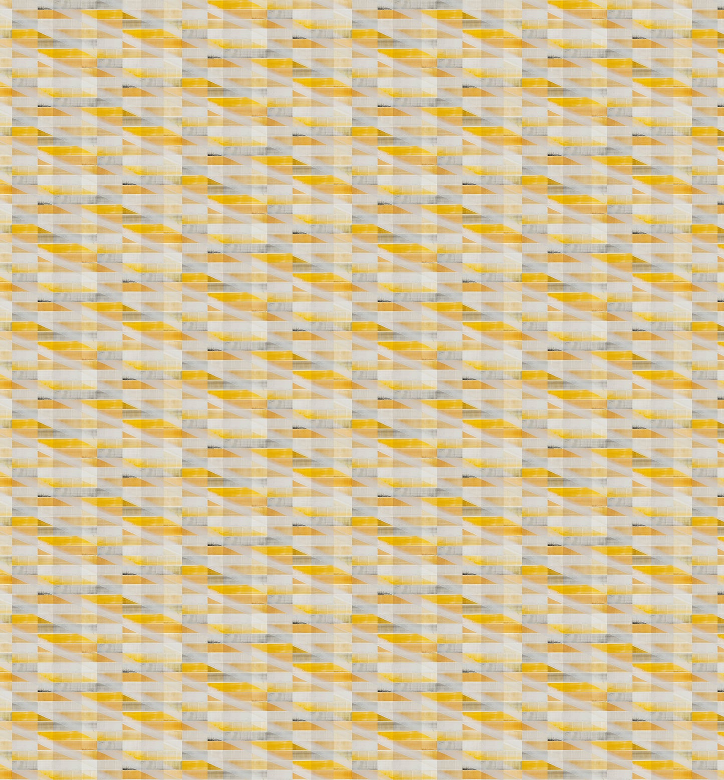 Patterned fabric with yellow and gray zigzag design