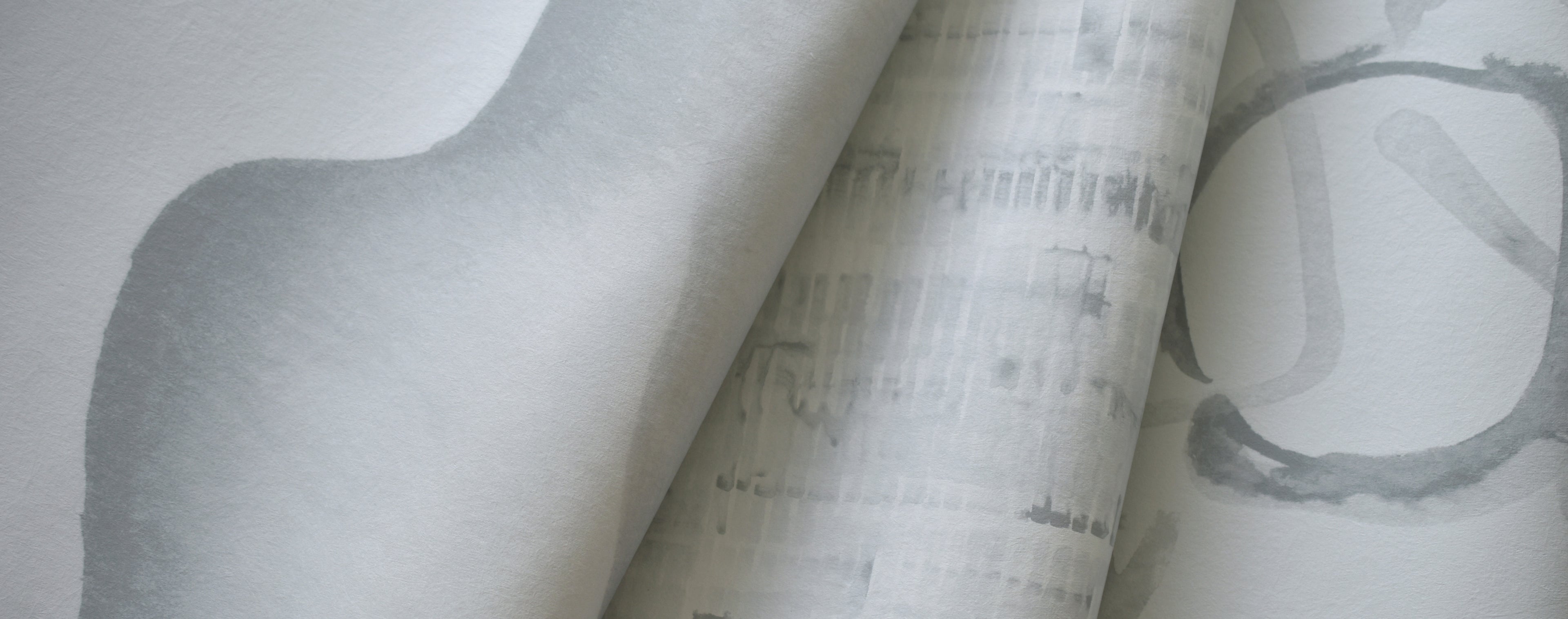 Close-up of neutral wallpapers