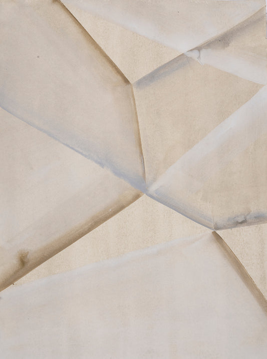 Painting of beige lines