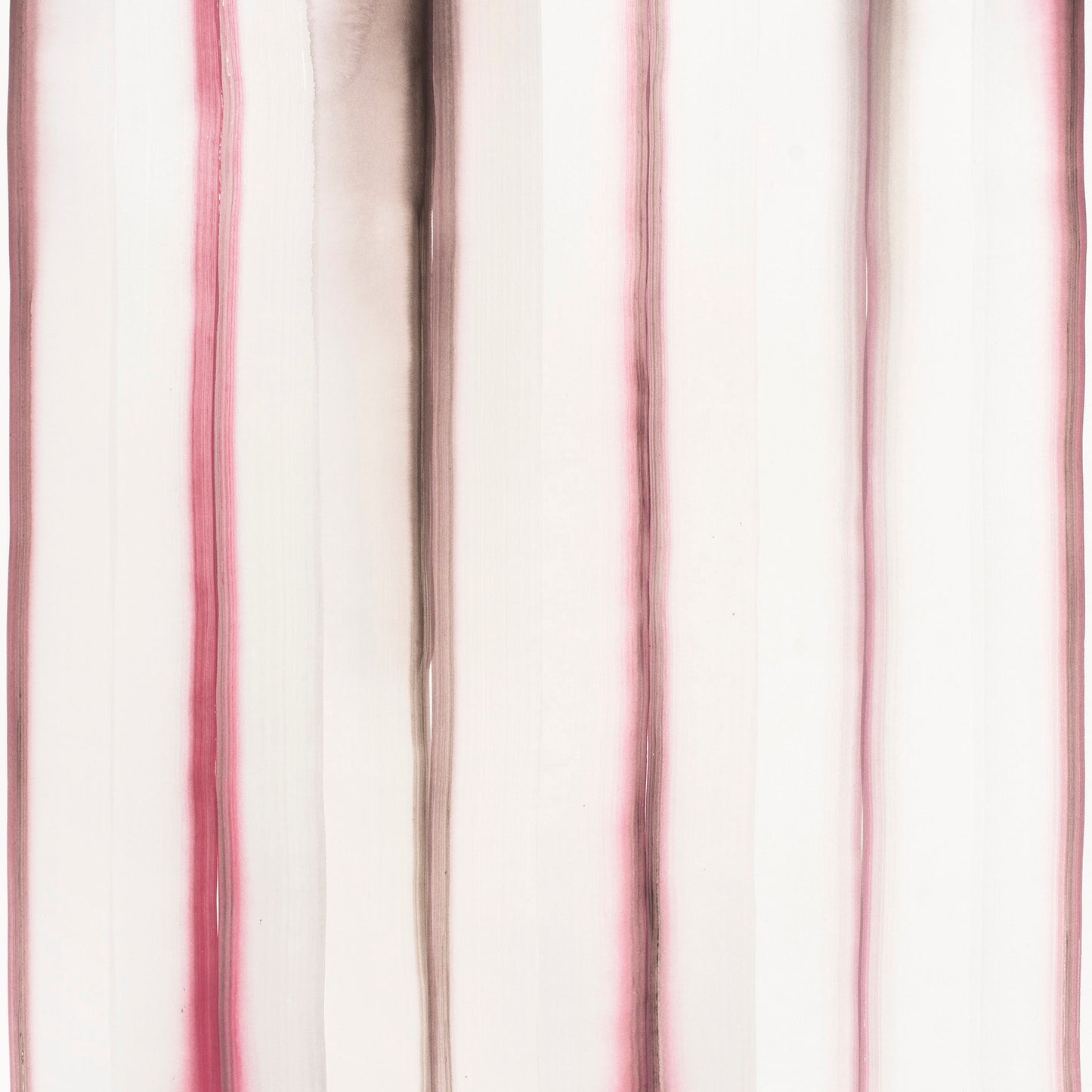 Pink and white striped pattern on white