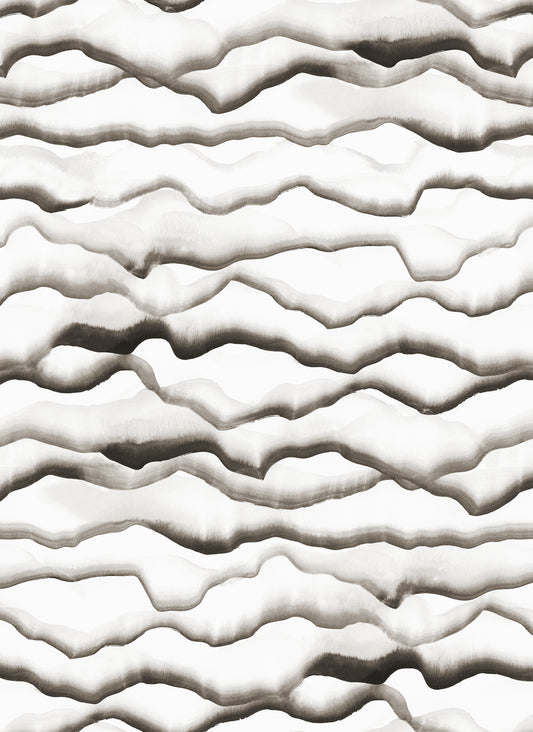 Textured pattern of wavy lines brown tones
