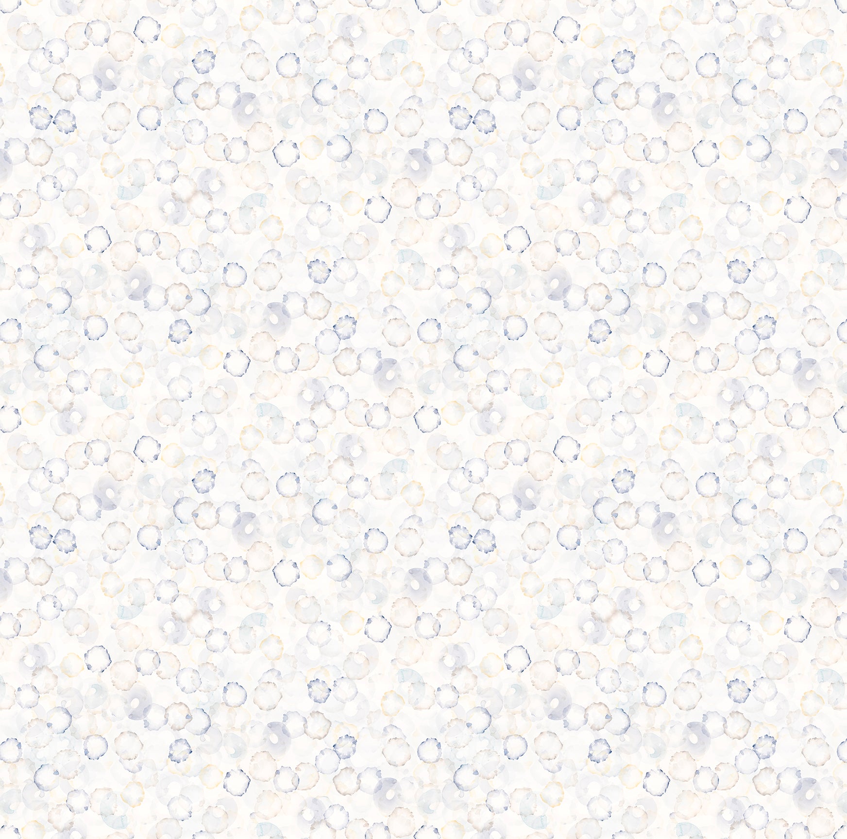 Blue circle pattern on white background