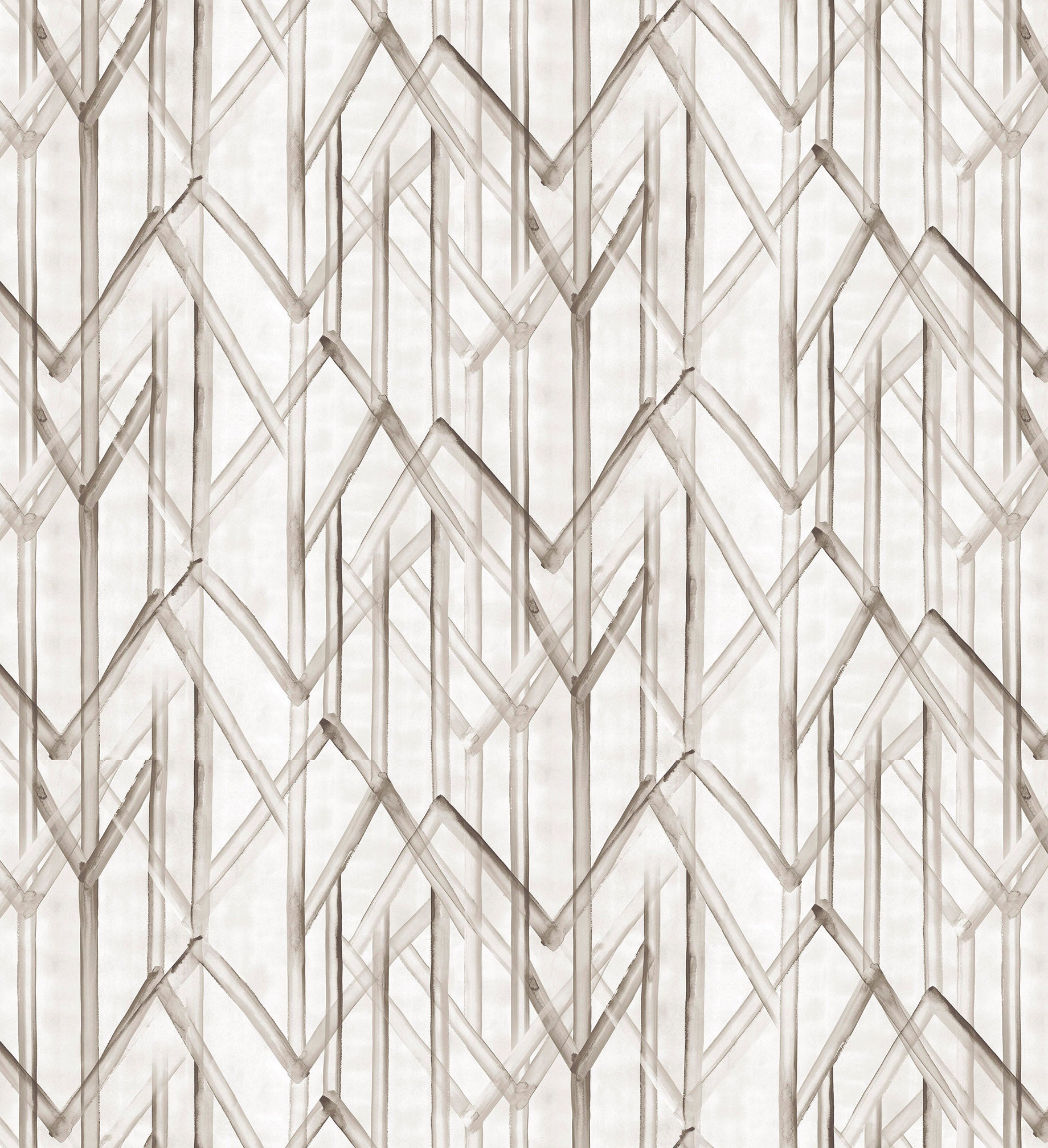 Geometric pattern with interlocking shapes in neutral tones