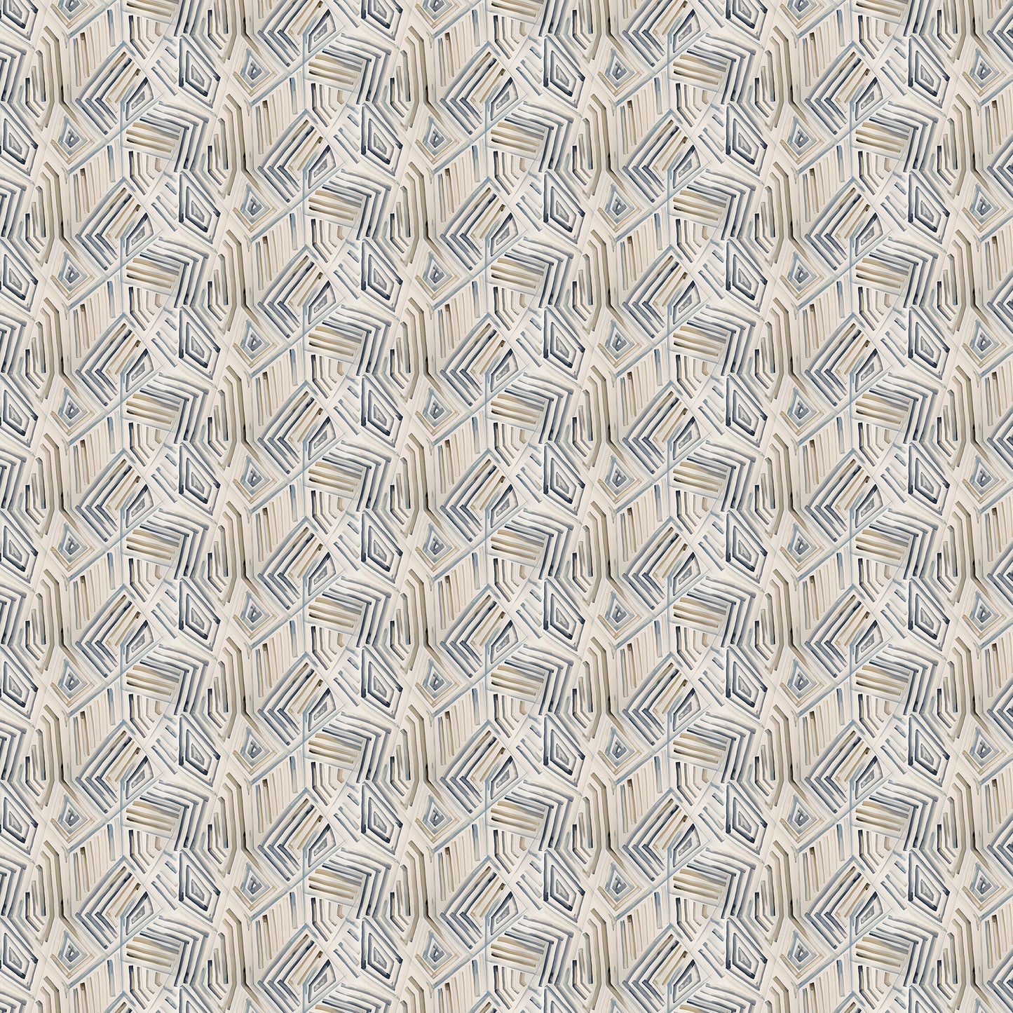 Blue and grey textured fabric