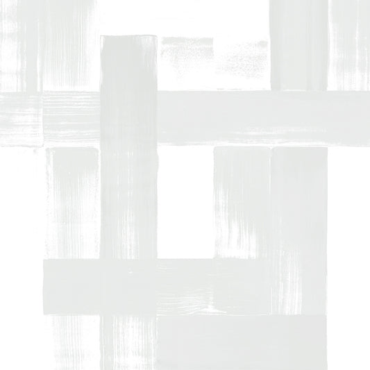 White geometric pattern on a white background