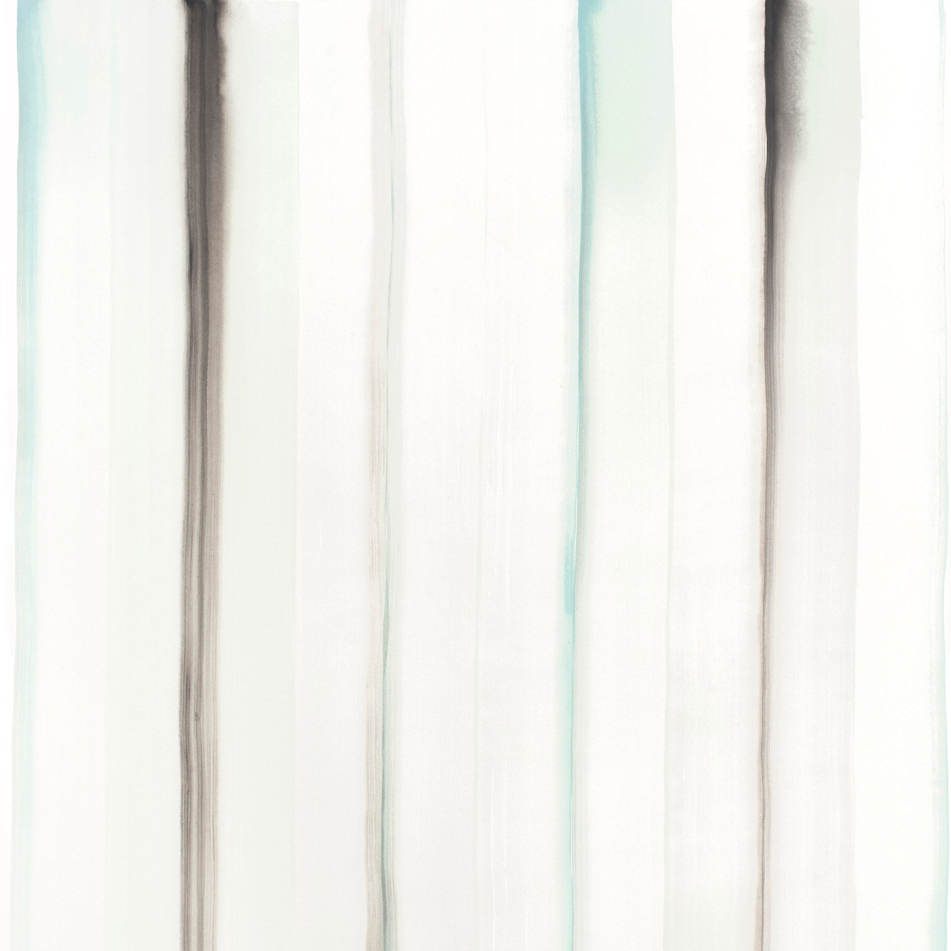 Pale aqua and brown stripes on a white background