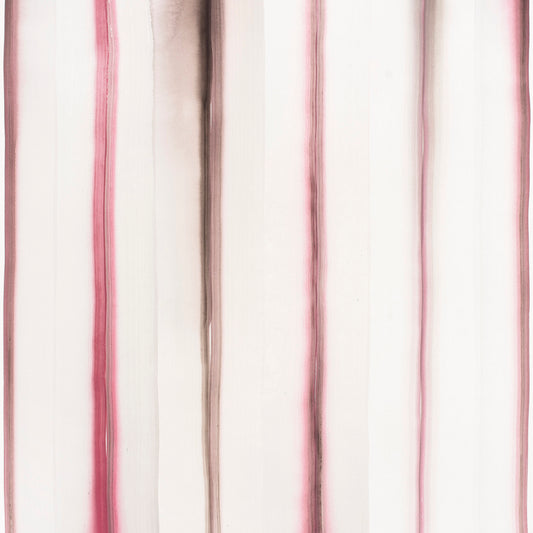 Pink and white striped pattern on white